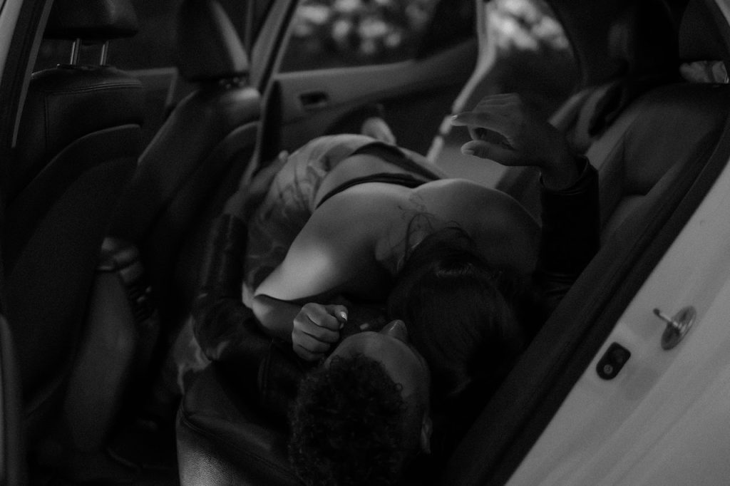 couples in car