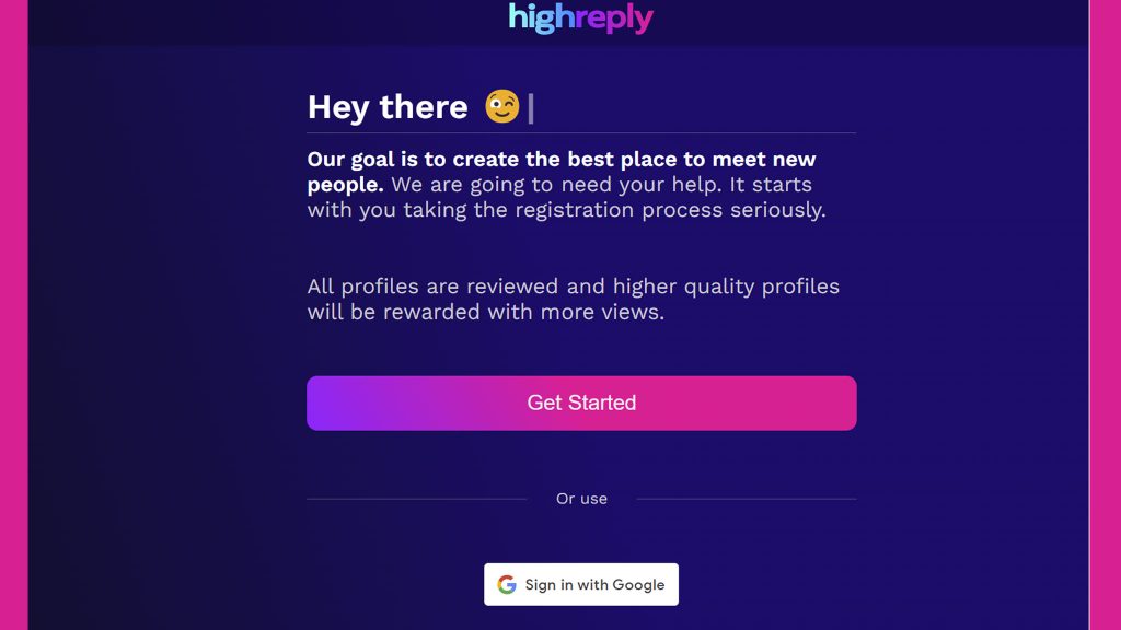 High Reply App