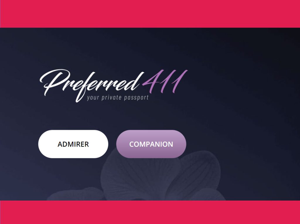 Preferred411 homepage